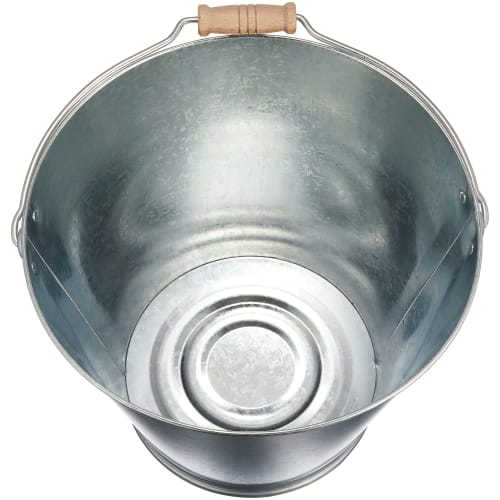 Doi Metal Chemicals Galvanized Steel Bucket, Model 15 (Approx. 13.5L), Made in Japan
