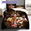 River Plate Football Club Pattern Bedding Home Decoration Birthday Gift (1 * duvet cover + 2 * pillowcase, without core)