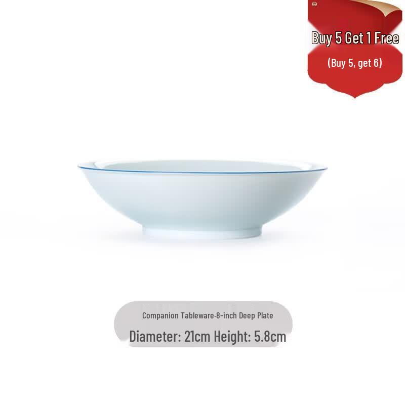Jingdezhen Ceramic Multi-Compartment Platter Set