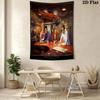 Rick'S Vegas Nights Tapestry Background Cloth Fashion Print Wall Covering Decoration Homestay Soft Decoration Tapestry Background Cloth