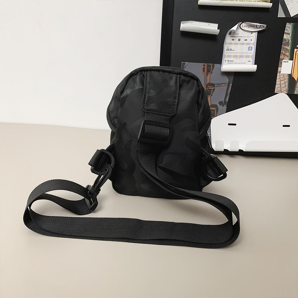 Neutral Style Small Shoulder Bag, Portable Mini Phe Bag, Trendy and Cool Chest Bag, Small Bag, Sports Shoulder Bag