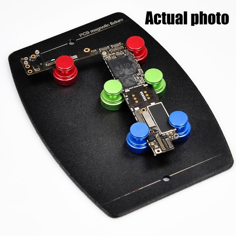 Efficient Metal PCB Clamp With Electromagnetic Pin For Secure Circuit Board Positioning And Soldering Electronics Repair
