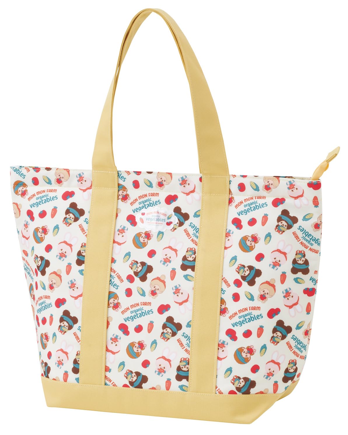 Skater Insulated Shopping Tote Large Monchhichi Mon Mom Farm Bag, Capacity, APCT12-A