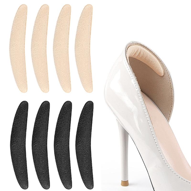 6 Paar Anti-Rutsch-High-Heel-Pads Klebend Weiche Einlegesohlen Fersenprotektoren Gegen Blasen Für Lederschuhe Sneaker