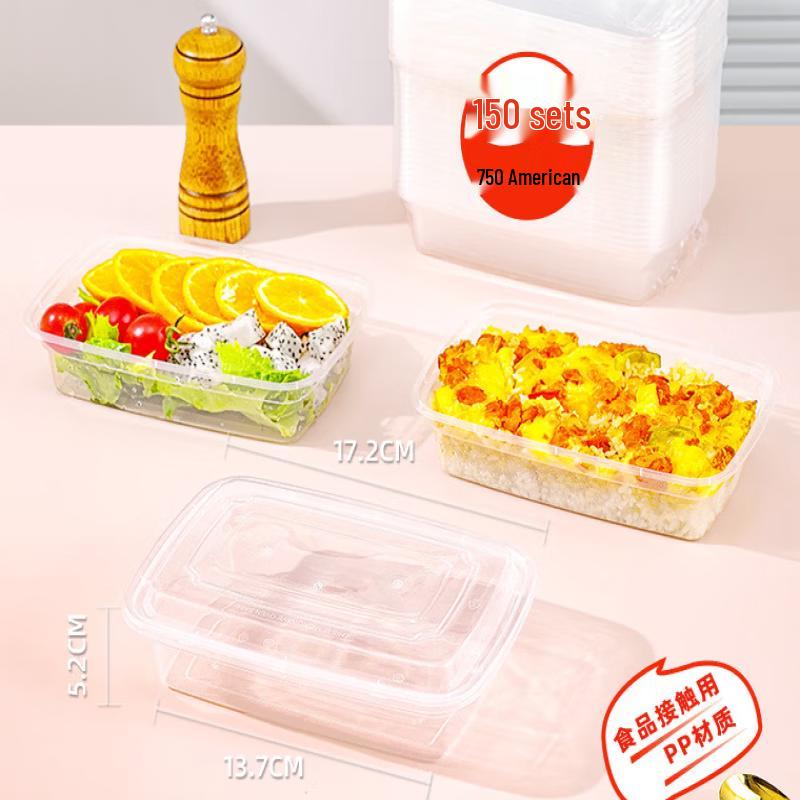 

Disposable Round Transparent Plastic Food Containers