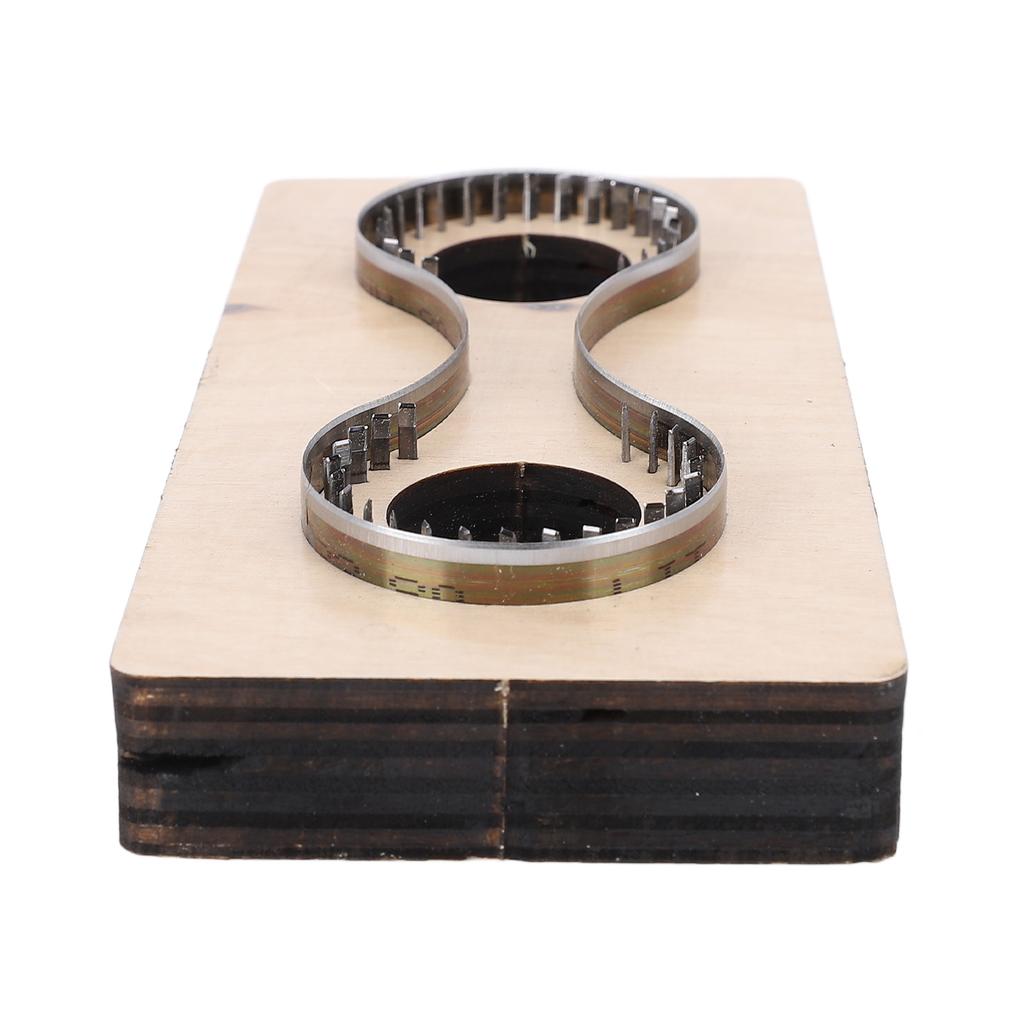 Leather Keychains Cutting Die Wooden Steel Moulding Stamping Punching Template for Leathercraft Hand