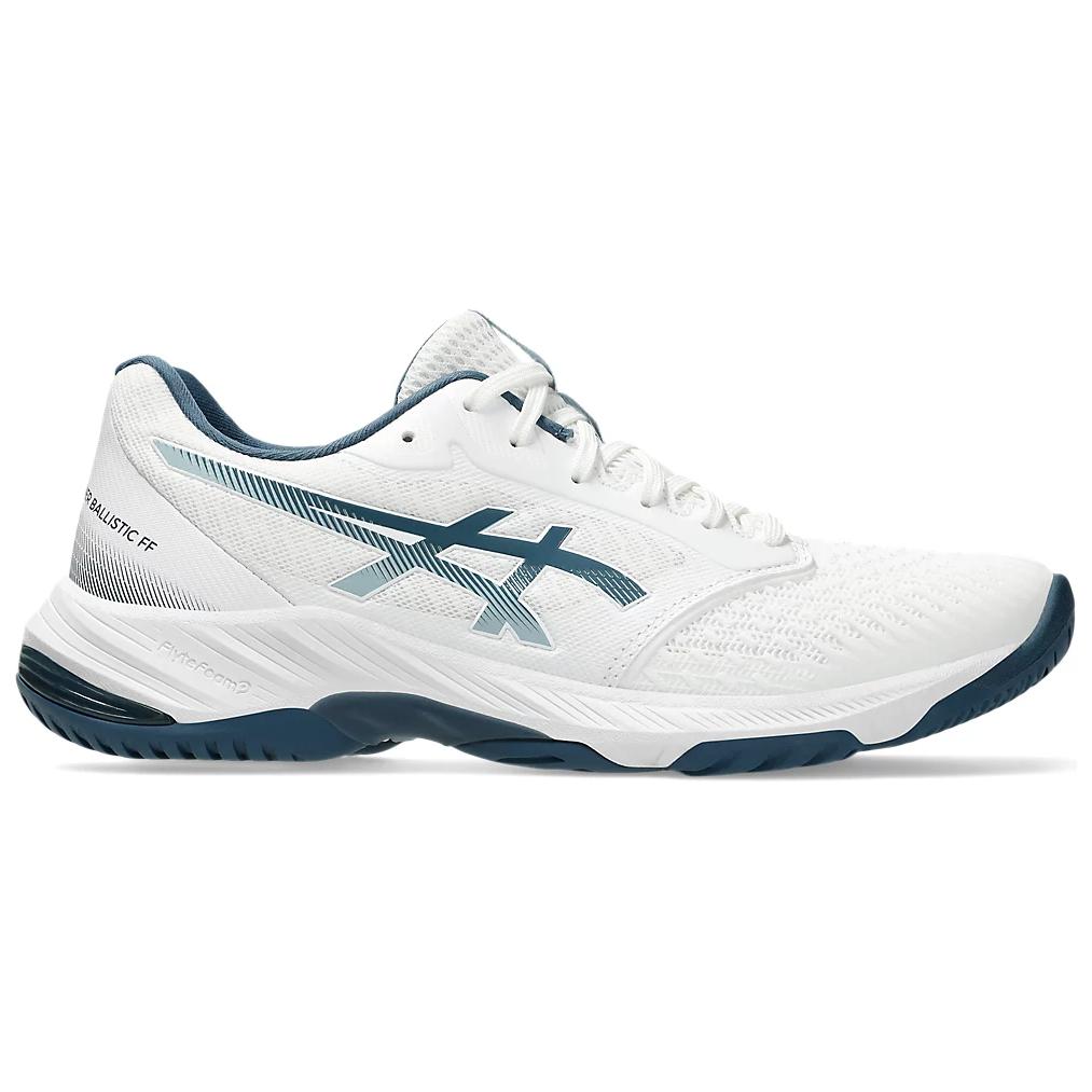 New Asics Netburner Ballistic Ff 3 'White Vintage Indigo' 1053A055-103