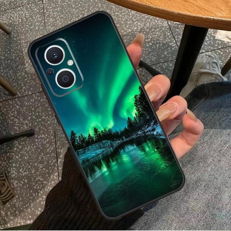 Northern Lights For OPPO Reno 7 8 Lite 8T 14F 13F 11F 12F 10 11 12 13 14 Pro OPPO Find X9 X8 X5 X6 Pro Case