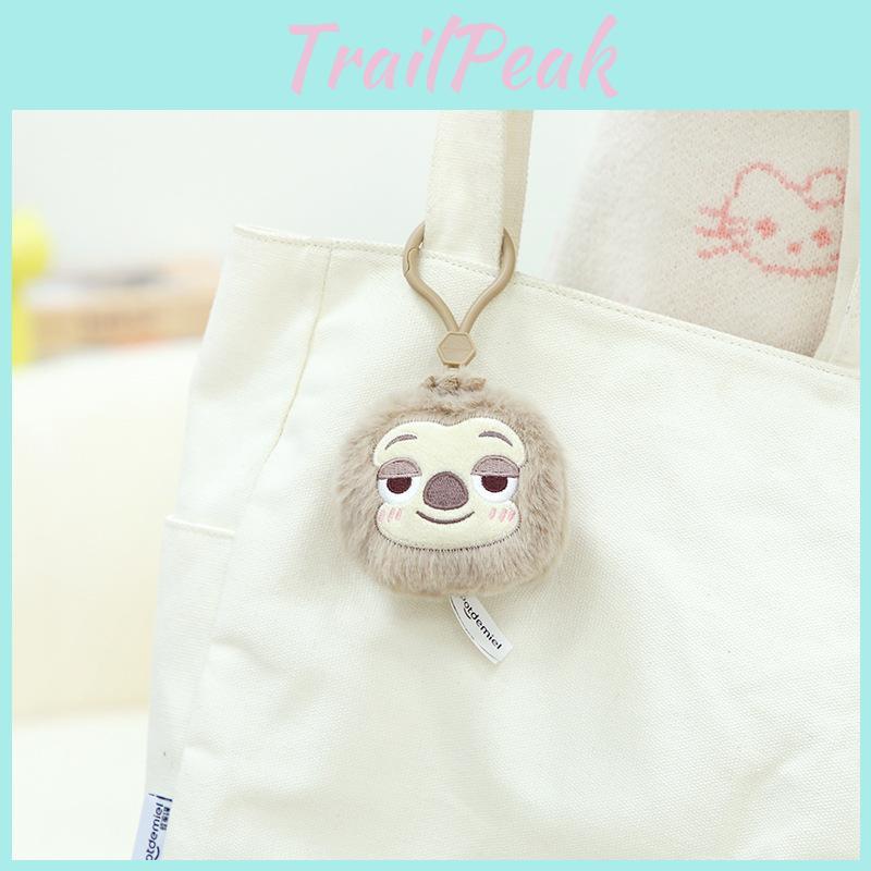 Plüsch Zootopia Faultier Schlüsselanhänger Rucksackanhänger Cartoon Dekoration Geschenk