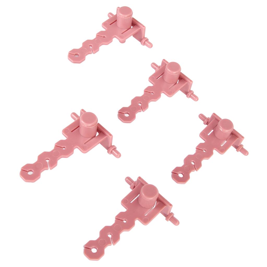 5 st Spänningsanordningar för stickmaskin Stark plast Enkel användning Stabil stickspänningsadapter för