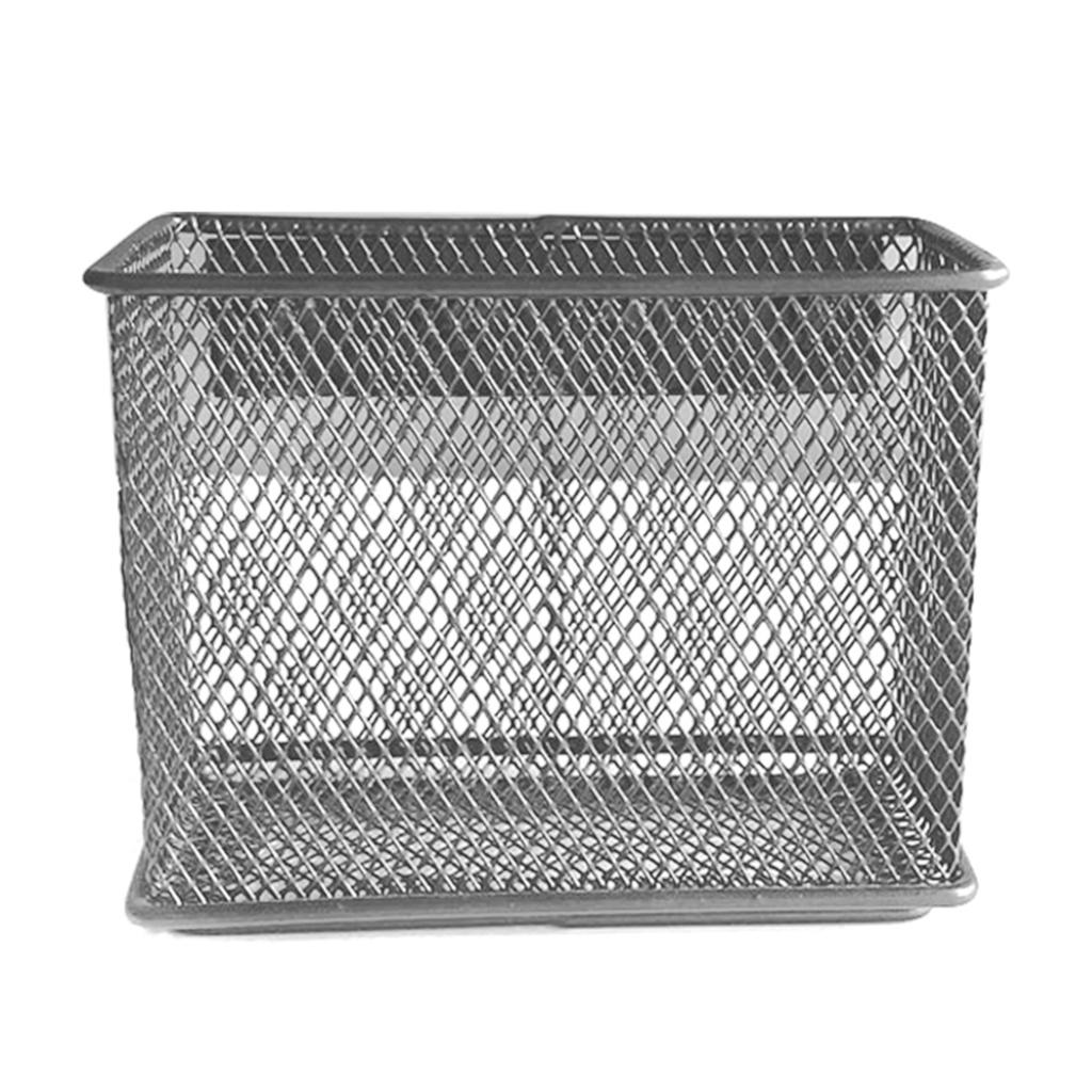 Magnetic Storage Box For Refrigerator Iron Mesh Basket With Strong Adsorption