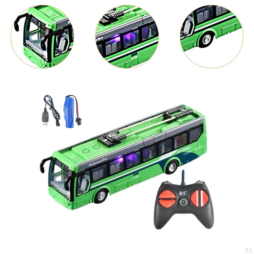 Radio Remote Control Bus Electronic Vehicles for Ages 3 4 5 6 Years Old Gift