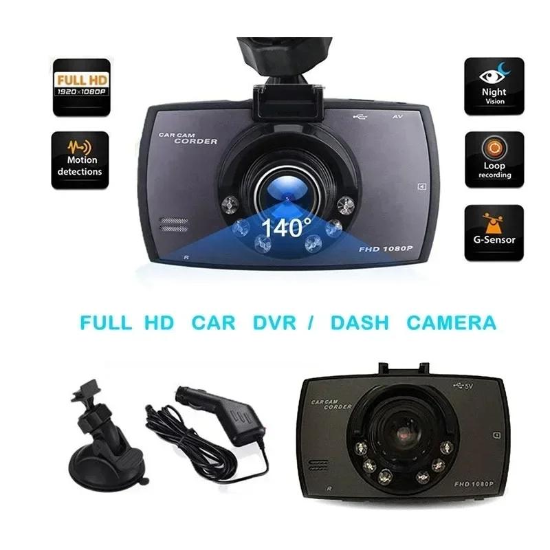 Hidden Car DVR Dash Cam Full HD 1080P 140 Degree Dashcam Driving Recorder Loop Recording Night Vision Wide Angle Video Camera