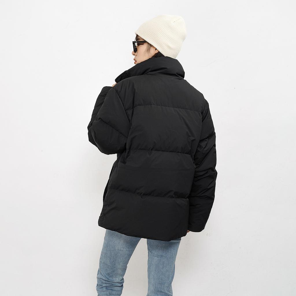 New Balance Logo Print Warm Jacket Asia Sizing 'Black' Unisex AMJ14309-BK
