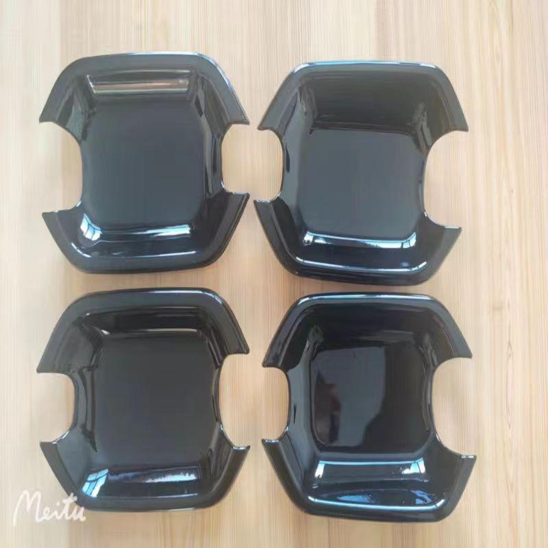 Carbon Fiber Pattern Door Handle & Cup for 1999-2006 Mitsubishi Pajero V60 V70 V73 V75