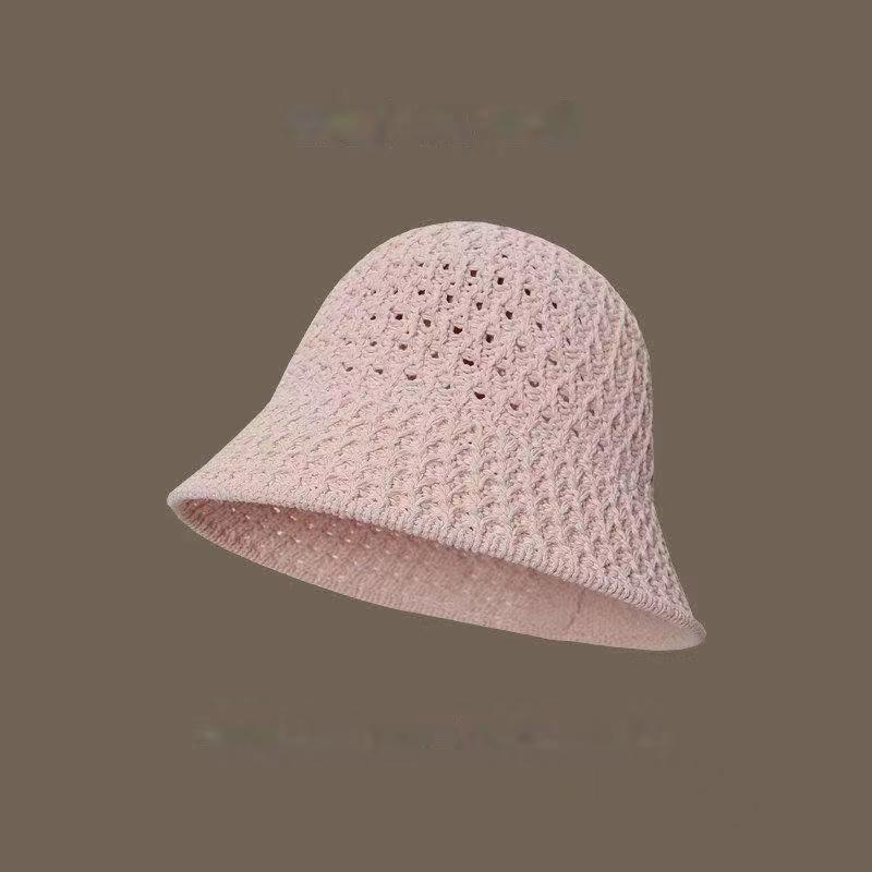 

Женская шляпа рыбака, летняя, тонкая, дышащая, солнцезащитная, солнцезащитная шляпа, легкая, для отдыха розовый