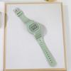 Kids Digital Watch Boys Girls Colorful Alarm Clock with Day Display Green