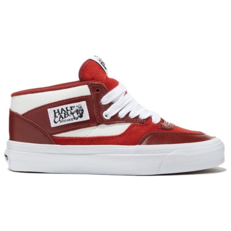 Vans Half Cab 33 Pohodlné Odolné Pánské Skate Boty Středního Profilu Tenisky Červené VN0A5KX66RT1