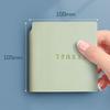 Mini Notebook High Quality Grid Page To Do List Diary Weekly Planner Pu Leather Portable Agenda Book Students