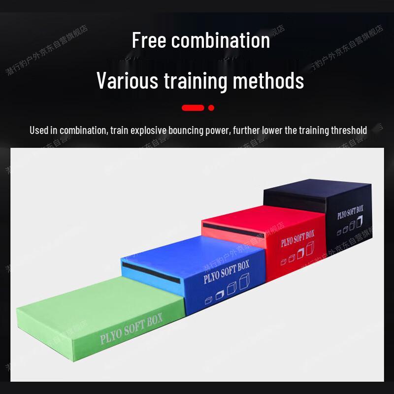 Stealth Leopard Progressive PU Soft Plyo Jump Box