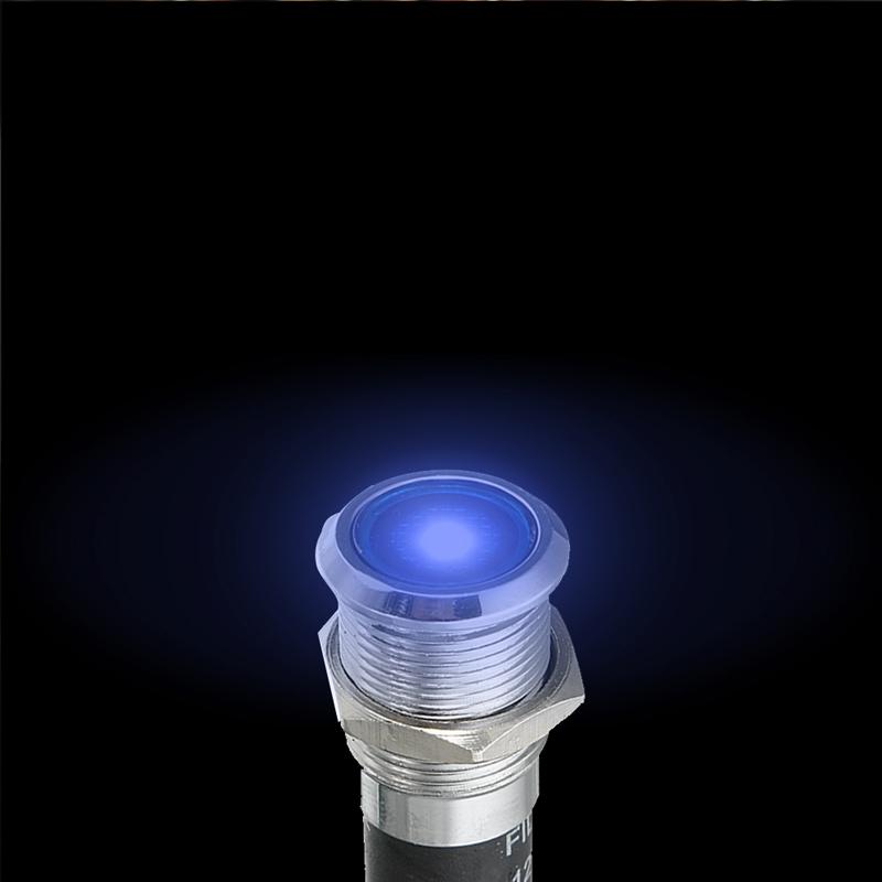 1pcs 12V 12mm LED Dash Pilot Panel Indicator Light Practical Car Truck Boat Lamp Bulb ABS Plastic Car Accessories Car Products