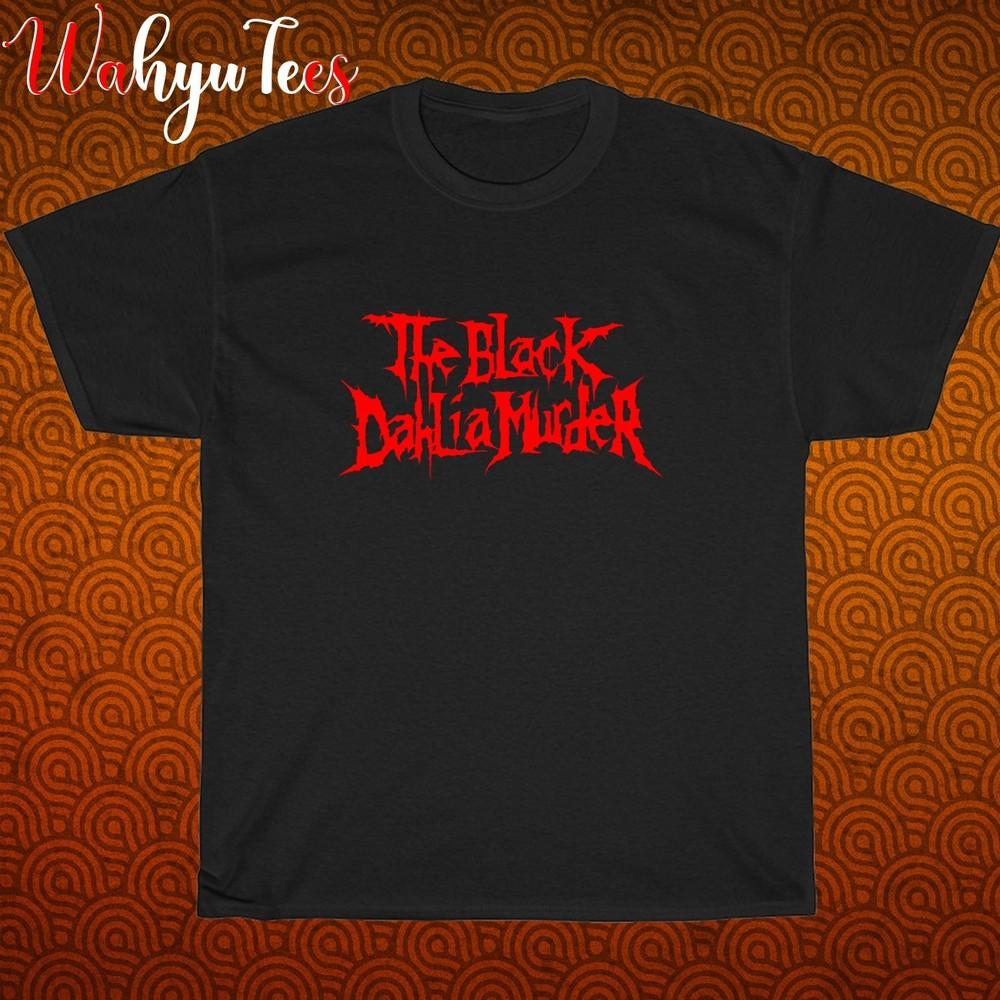 

THE BLACK DAHLIA MURDER Logo Black Grey Navy White Size S-5XL Unisex T-Shirt S