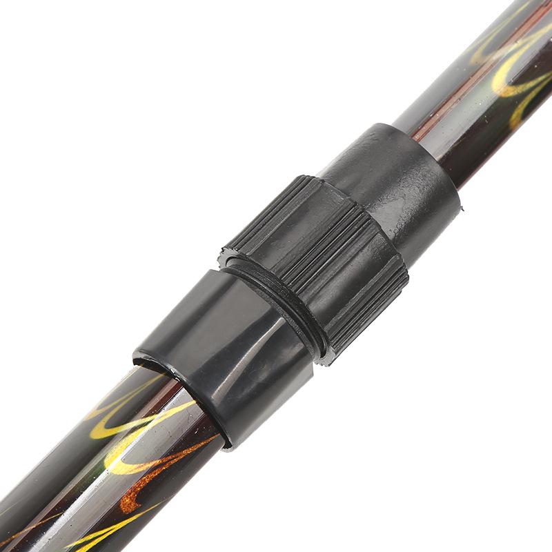 Telescopic Aluminum Alloy Landing Net with Folding Head for Catching Fish