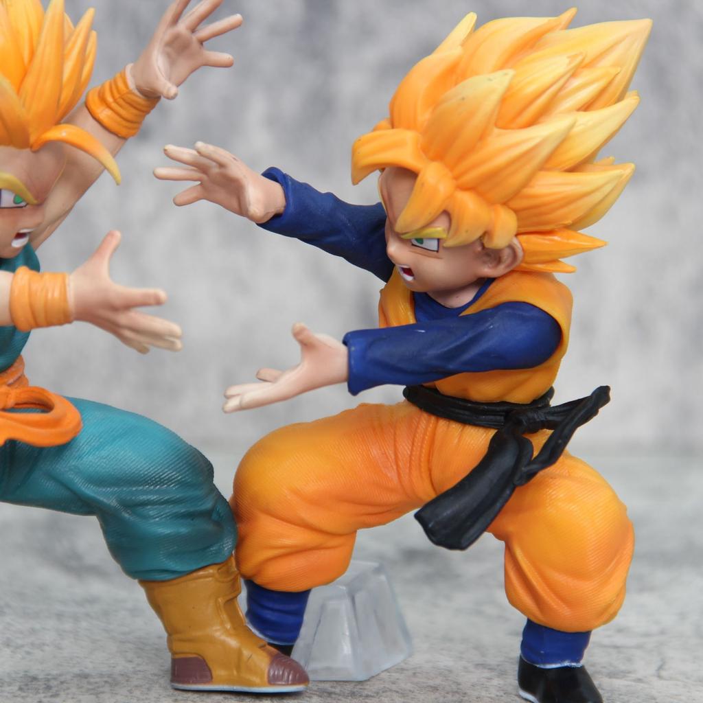 15cm Dragon Ball Figure Son Gohan Trunks Action Figures Anime Collection Pvc Statue Model Ornaments Collection Doll Toys Gifts