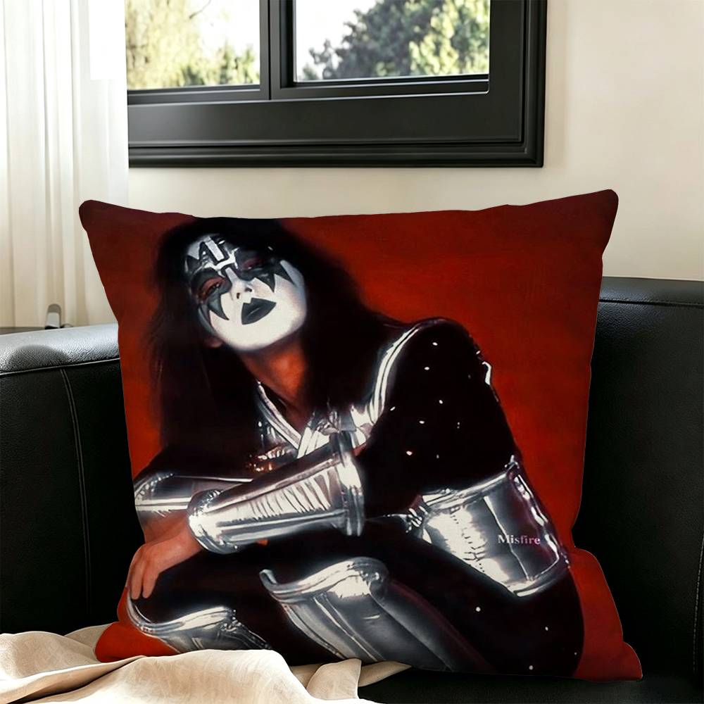 Singer Ace Frehley Pillow Case Square Double-Sided Sofa Cushion Cover Bedroom Bedside Pillow
