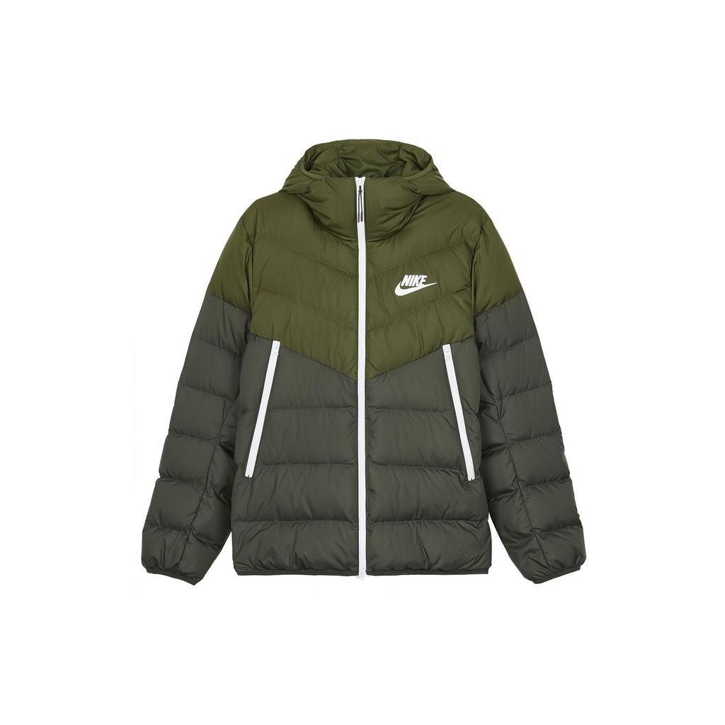 New Nike Down Jacket Men's Olive Green DV0754-326