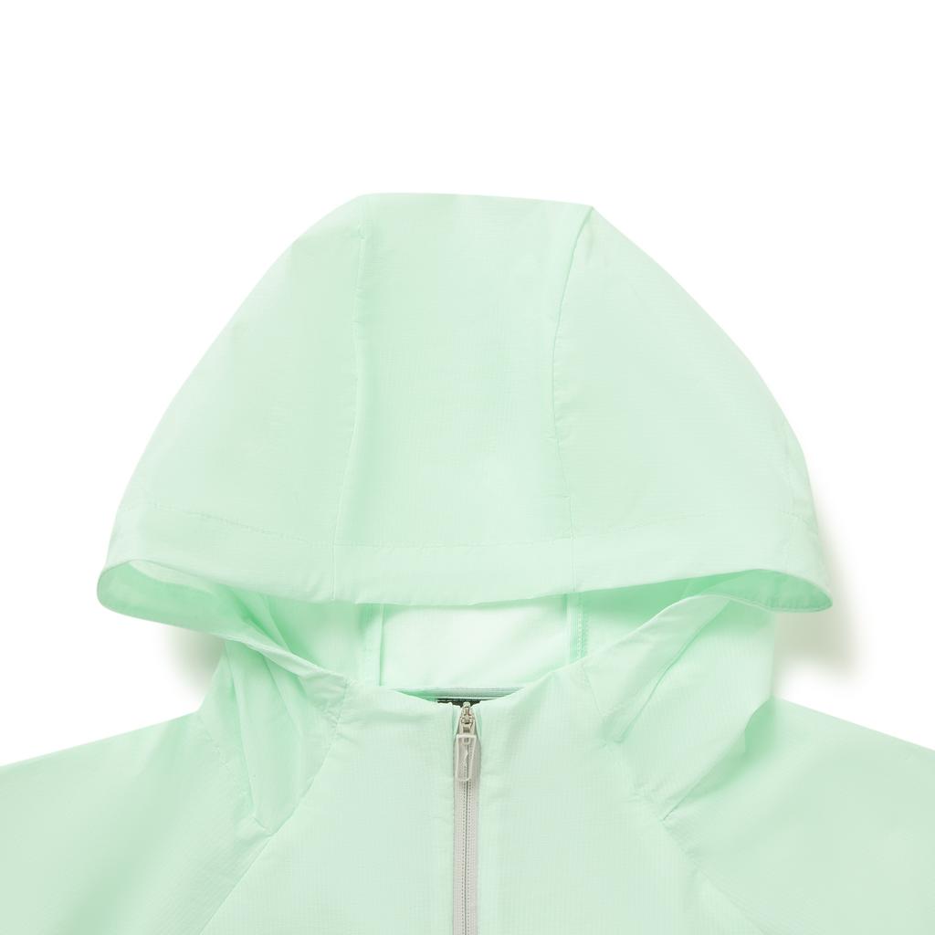 Li Ning Fitness Series Trench Coat Women's Light Neon Turquoise AFDVG52-5