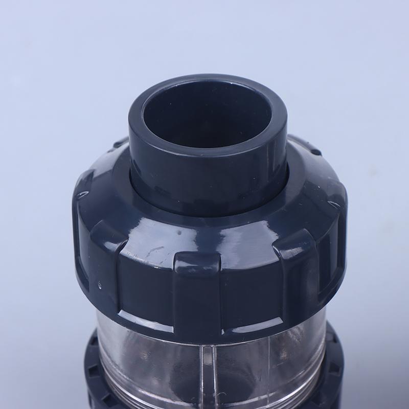 1 Pcs Aquarium Check Valves Non Return Anti-Siphon Fish Tank Lifting Check Valve 20/25/32Mm Transparent