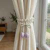 Adjustable Magnetic Curtain Buckle Romantic Curtain Tie Strap Window Screen Gathering Strap Decorative Curtain Binding Office