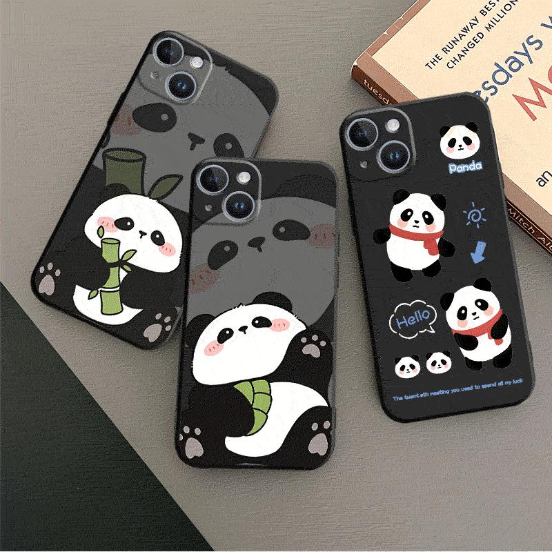 Cute Panda Phone Case for Huawei P20 P30 Pro P20 Lite 2018 P30 P40 Lite P Smart 2019 P Smart Z Soft TPU Shell