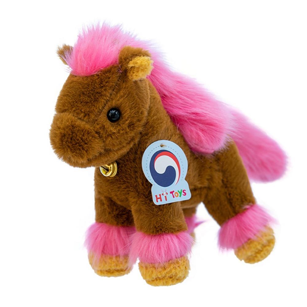 Bell 2026 Horse Plush Doll Mascot Zodiac Pony Figurine Plush Toys Stuffed Horse Toy Festive Decor