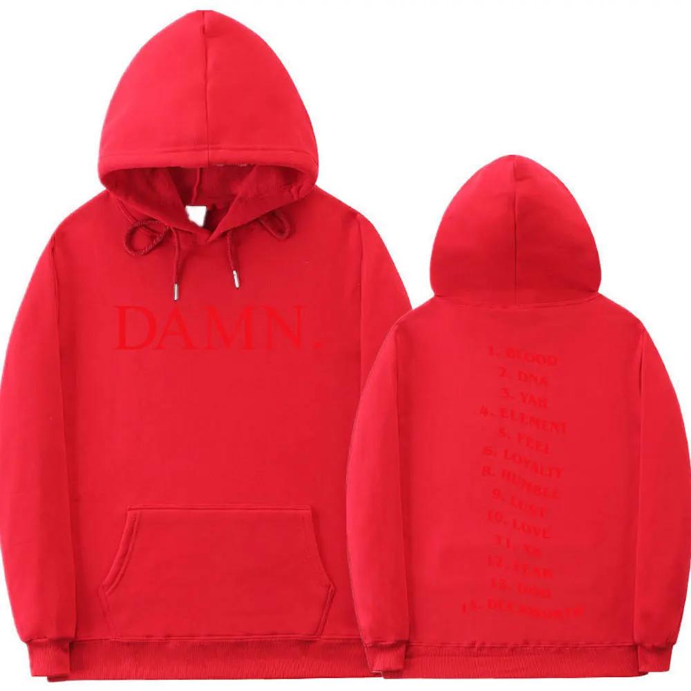 Damn Kendrick Lamar Hoodies Pglang Mr Morale & The Big Steppers Album Tracklist Sweatshirt Men's Women's Coats