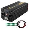 Invertor de Putere Invertor cu Undă Sinusoidală Modificată 6000W DC 12V la AC 230V LCD