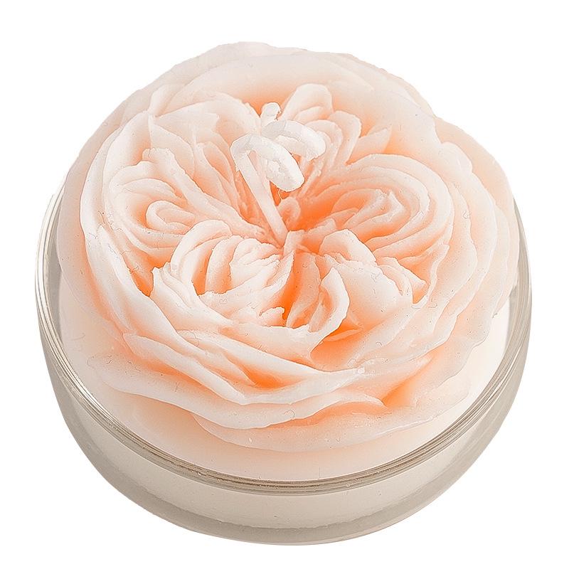 Austin Rose Scented Candle - Qixi Valentine's Day Souvenir Gift