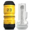 3D Electric Silicone Masturbation Cup Aircraft Cup Realistic Vagina Textures Compact Design Portable Pocket Pussy Sex Toy for Men 18