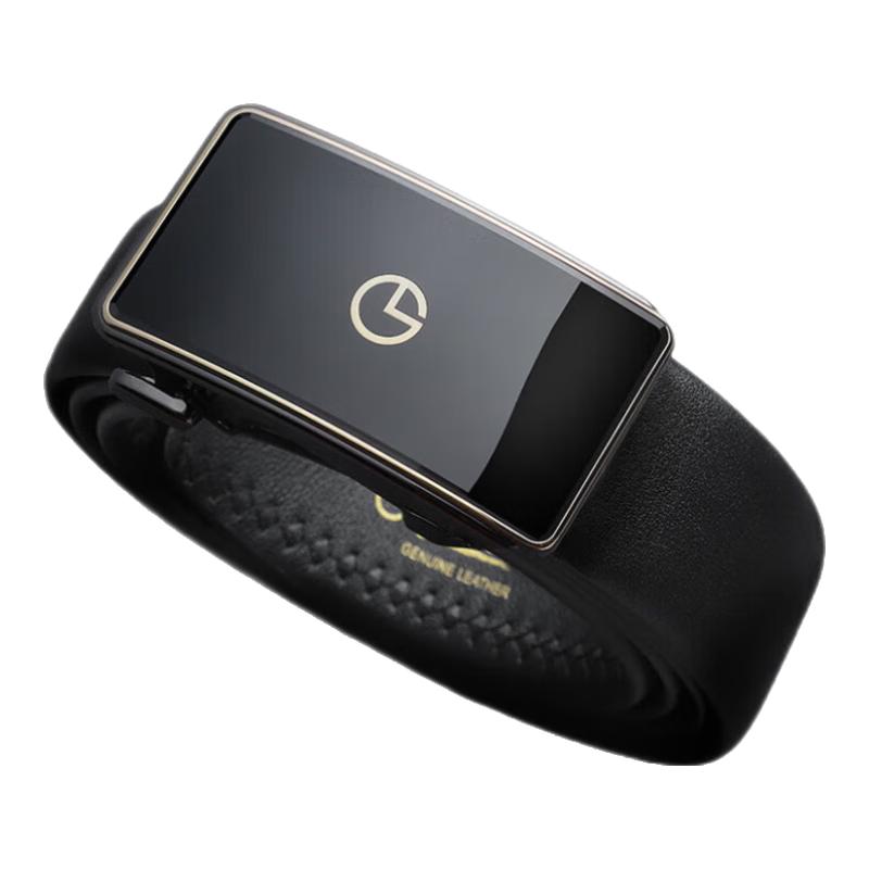 

Мужской ремень Goldlion из натуральной кожи с автоматической пряжкой 110cm