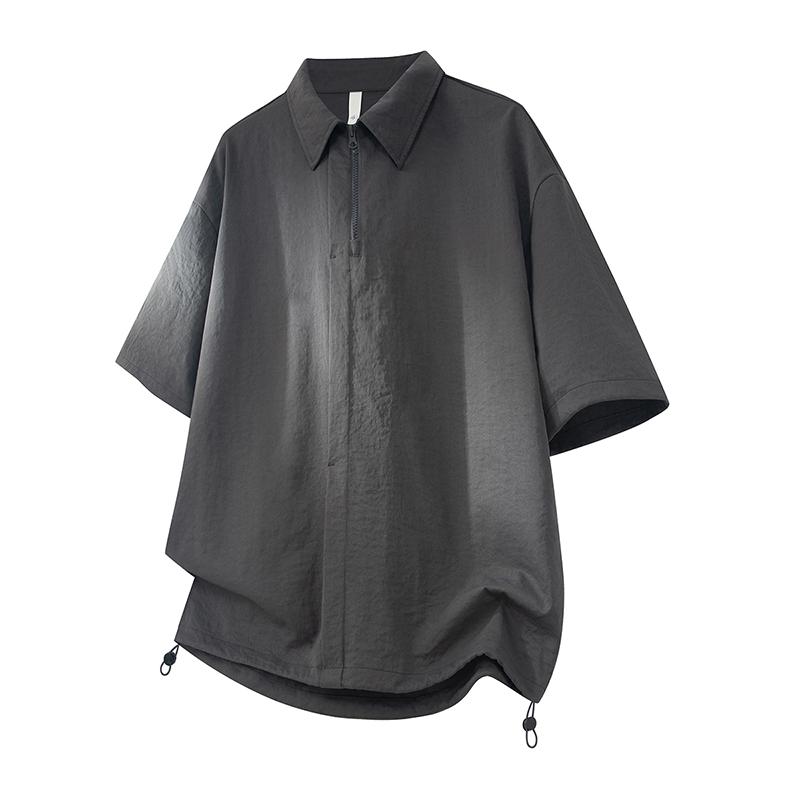 Summer Collar Men's Short Sleeved Shirt Casual Business Shirt