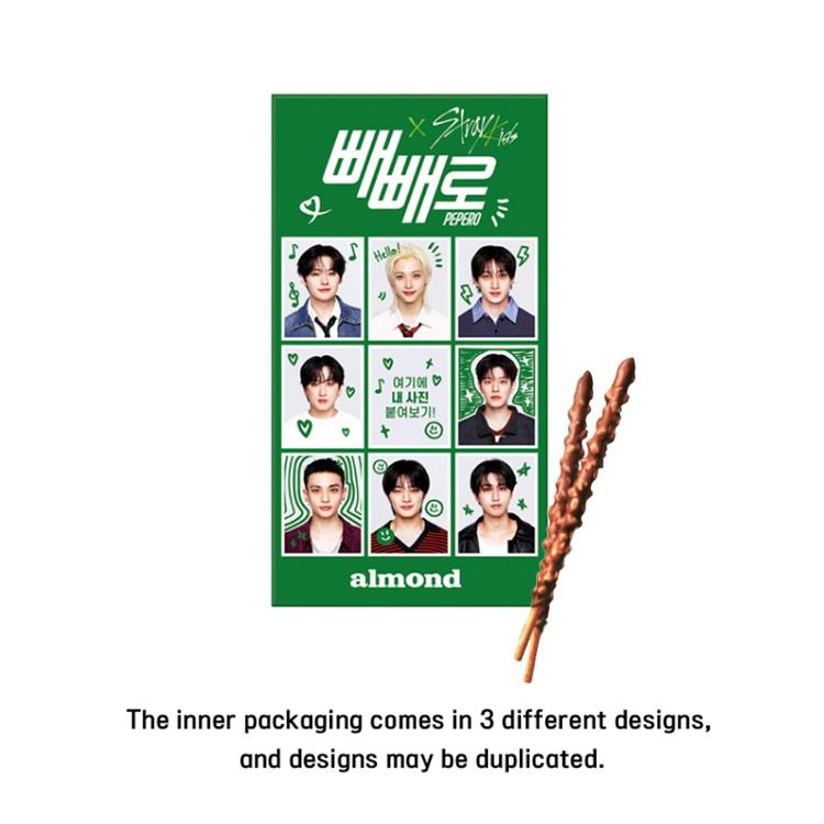 

Lotte Pepero x Stray Kids – Мигдаль / Кранкі (8 упаковок) (5 варіантів) #Almond 1box (8pcs)