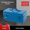 Industrial Grade Large Capacity Portable Toolbox with Multifunctional Storage for Automotive Repair