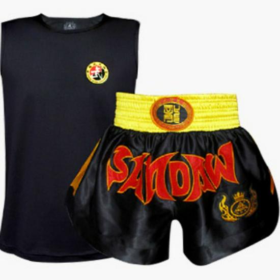 Set šortek na Muay Thai & Sanda box - Sportovní tréninková uniforma pro MMA boj