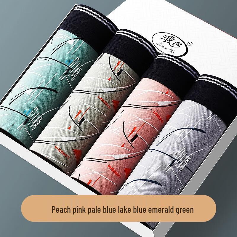 

Langsha Men s Breathable Boxer Briefs XXXL