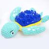 Pet Toy Molar Teeth Guard Soft Tough Chew Toy Turtle Shape Bite-Resistant Tooth Cleaner Dog Toy with Built-in Sound