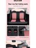 Wuling Mini Diamond Full Surround Leather Seat Cover - Wear-Resistant, All-Season, Fits Five-Seater Cars