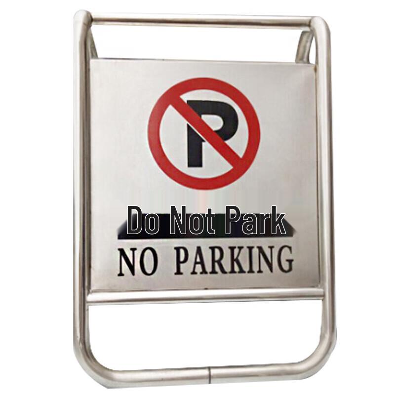 Stainless Steel A-Frame Warning Sign