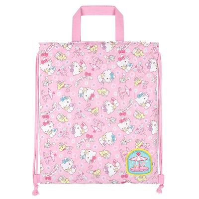 Takanami Create Quilted Knapsack, Hello Kitty [103687]