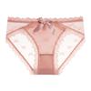 Transparent Lace Panties Low Waist Mesh Flower Briefs Breathable Lace Thin Underwear  Girl